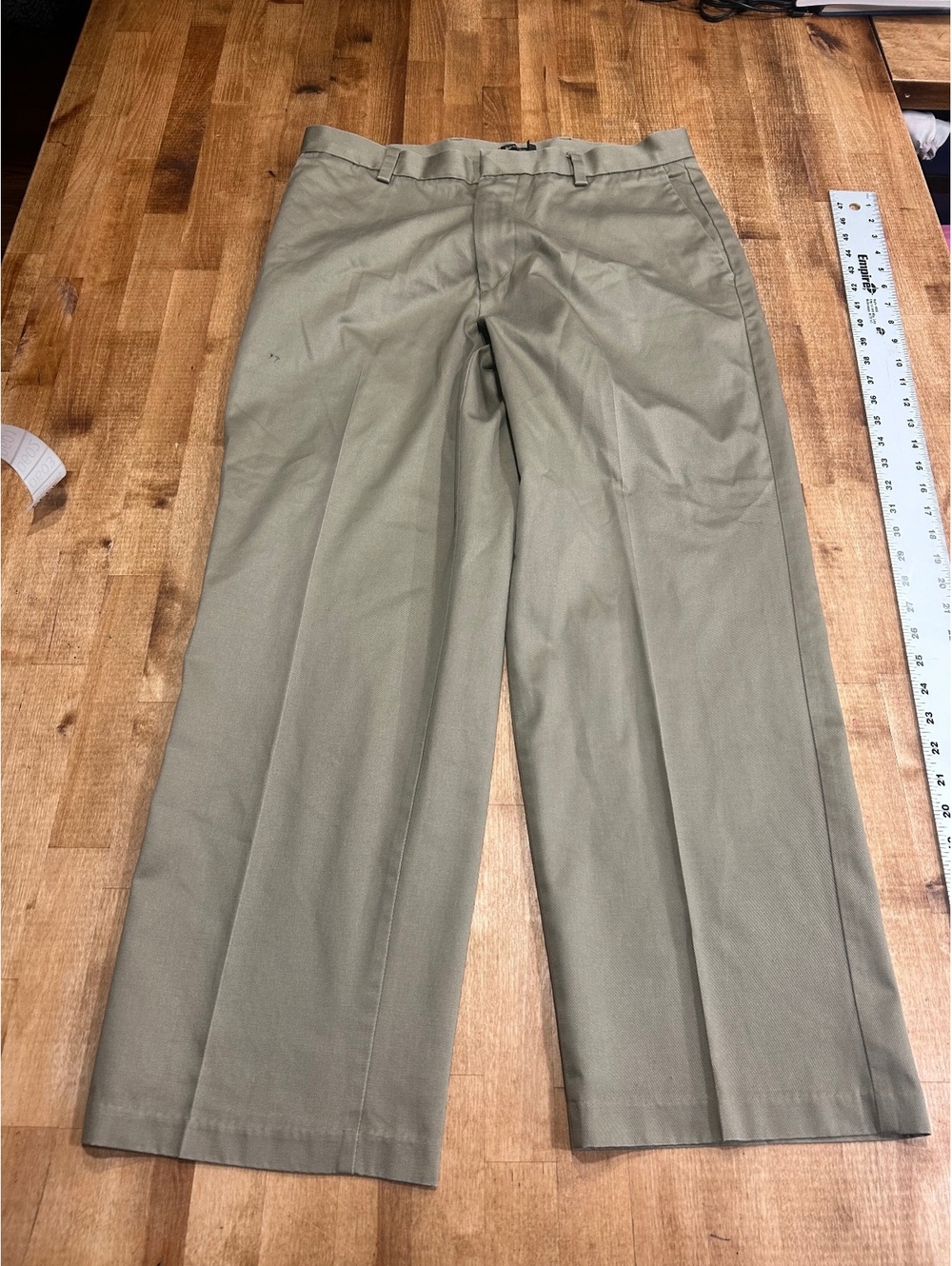 Dockers Men's Khaki Pants Size 34x29 with Minor Stain